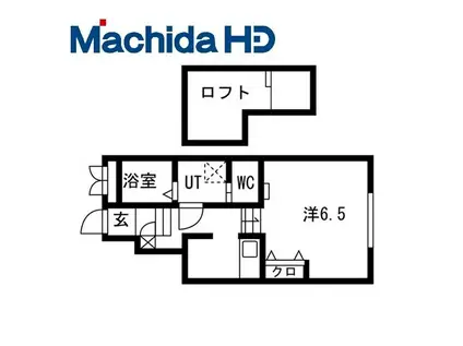 あんしん明神町08-3007(ワンルーム/1階)の間取り写真