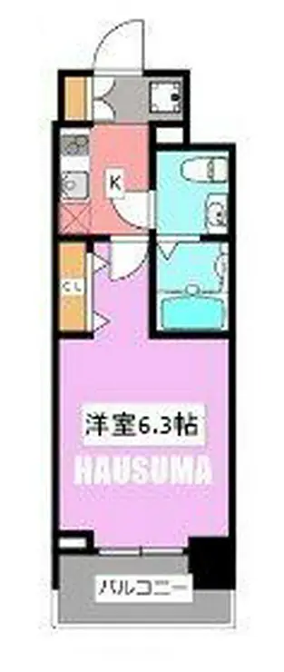 KDXレジデンス板橋本町 7階階 間取り