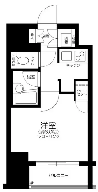 ドルチェ日本橋浜町・壱番館 11階階 間取り