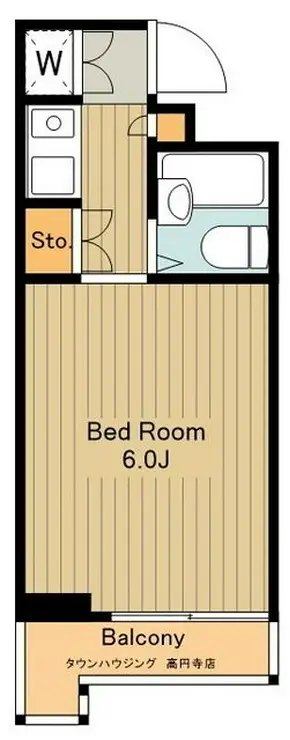 メインステージ井荻駅前 4階階 間取り