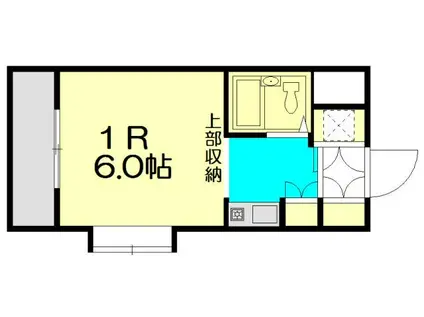 エーブル井荻(ワンルーム/1階)の間取り写真