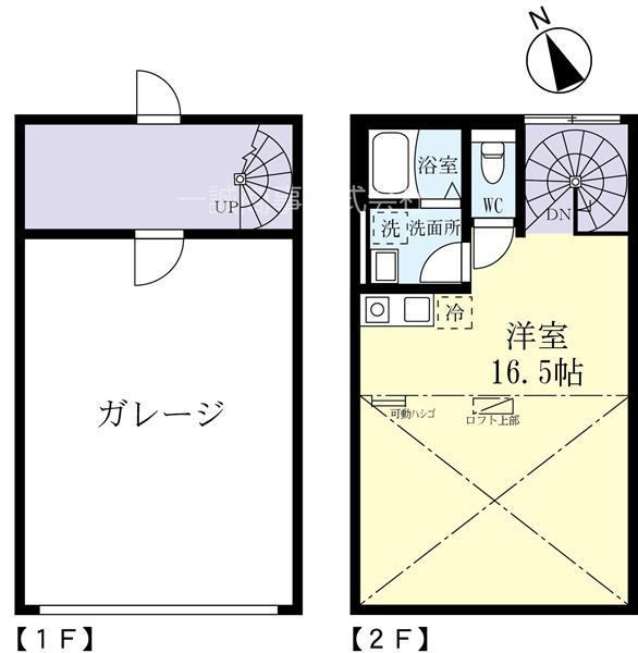 守谷市けやき台ガレージハウスB棟