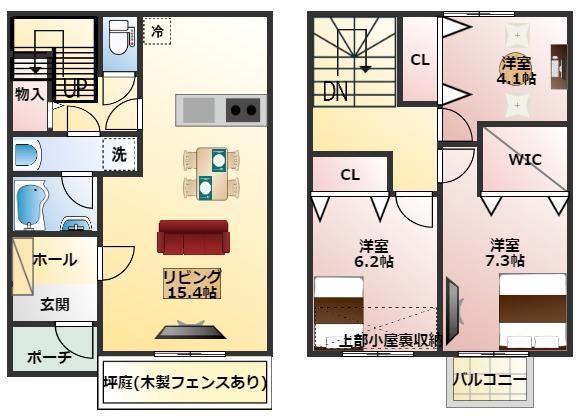 FORTUNA06(3LDK)の間取り写真