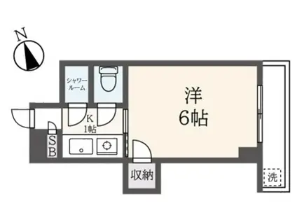 メゾン上北沢(1K/2階)の間取り写真