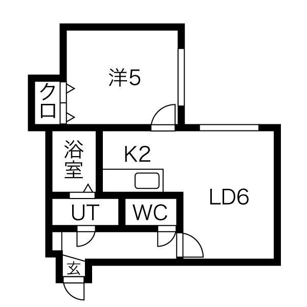 ハイム東環駅(1LDK/3階)の間取り写真