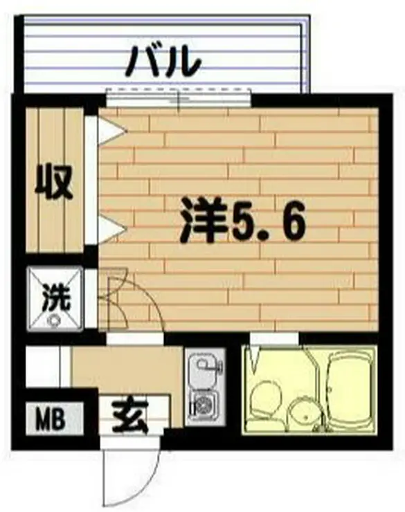 ベルトピア南浦和III 3階階 間取り