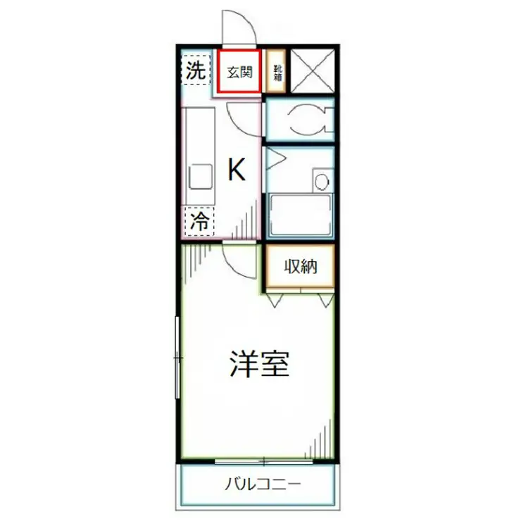 アーバン武蔵小金井 8階階 間取り