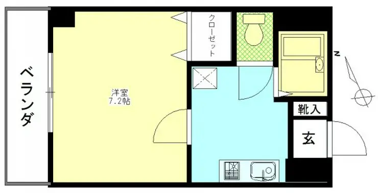 グランドモナーク 2階階 間取り