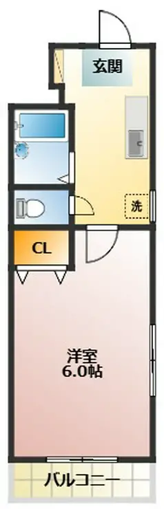 エスポワール 2階階 間取り