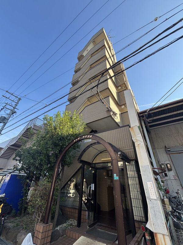 キッポー平野加美(2DK/4階)の外観写真