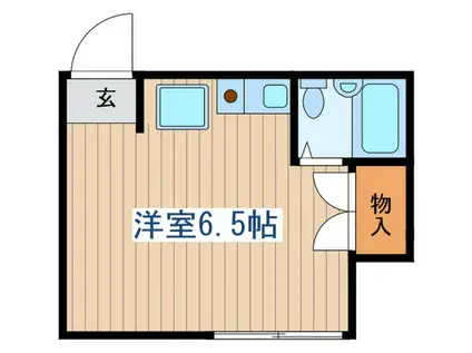 コジー阿佐ヶ谷(ワンルーム/2階)の間取り写真