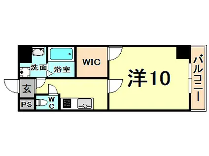 サムティ塚口レジデンス(1K/8階)の間取り写真