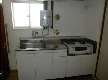 ハイツSK A棟(3DK/1階)のキッチン写真