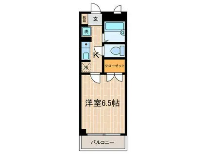 プルミエールメゾン神戸西(1K/3階)の間取り写真