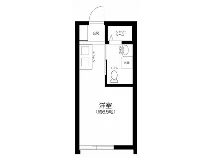 美山HOUSE(ワンルーム/1階)の間取り写真