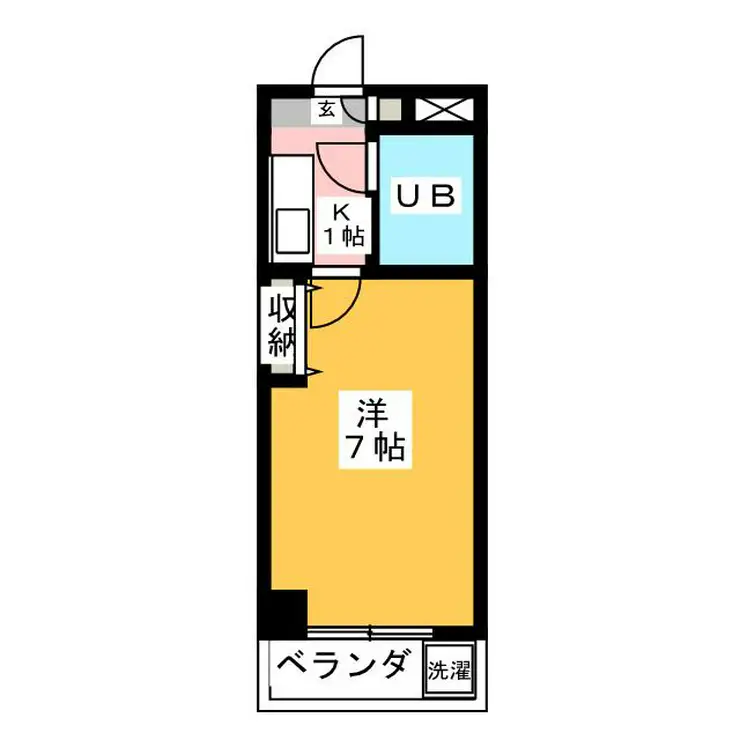 WISEHOUSE 3階階 間取り