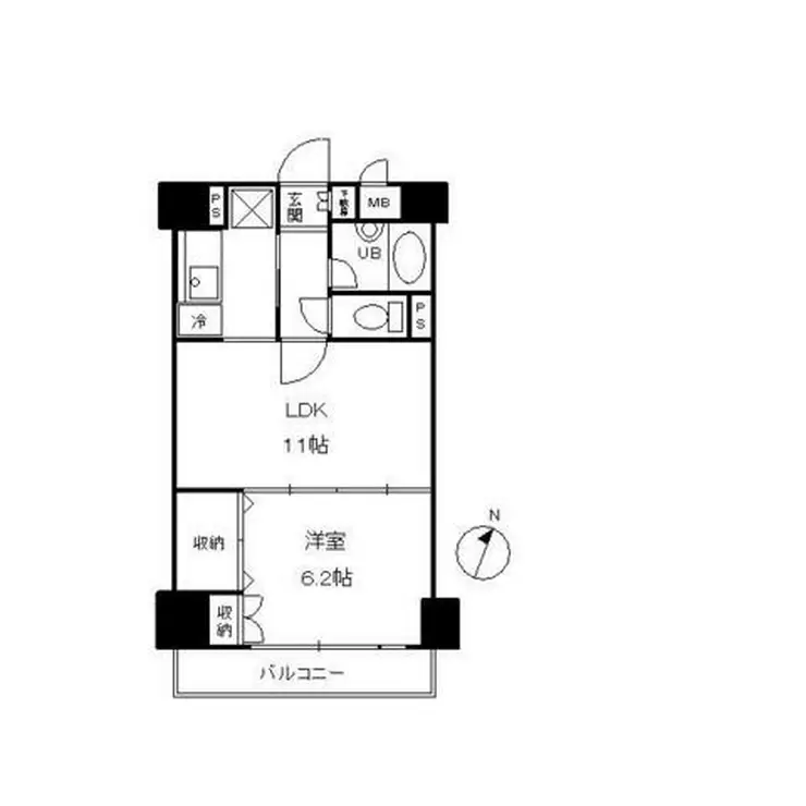 モルペウス横浜 4階階 間取り