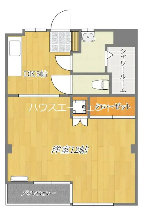 第一田中マンション 4階階 間取り