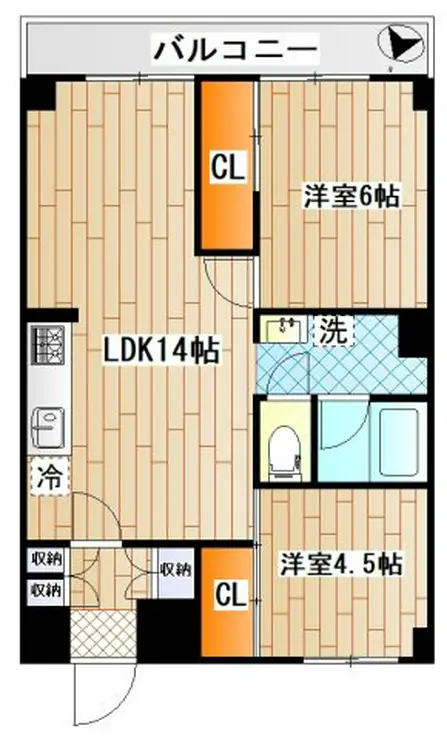 エトワーレオトール鷺沼 3階階 間取り