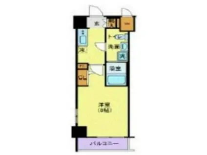 LEXE日暮里ID(1K/7階)の間取り写真