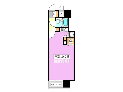 ロイヤルステージ王子神谷(ワンルーム/1階)の間取り写真