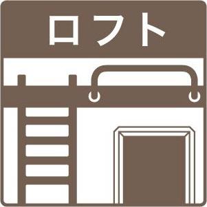 CASTLEイースト LS(1K/2階)の間取り写真