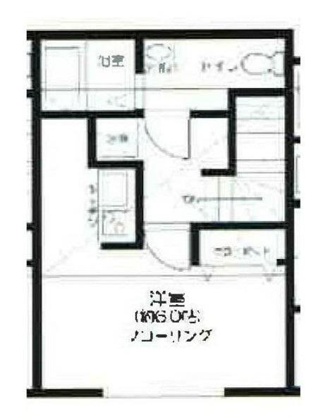 ROW HOUSE 江古田(ワンルーム/2階)の間取り写真