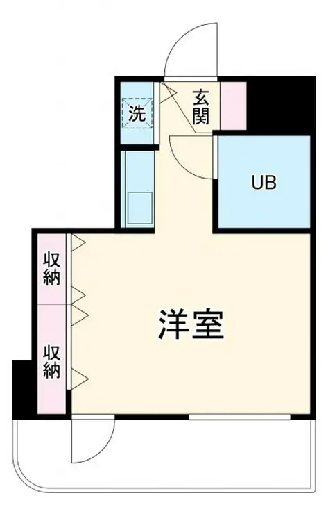 ロワレール横浜西壱番館 9階階 間取り