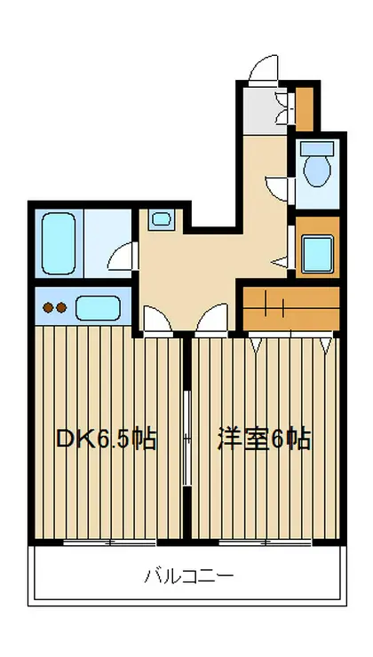 テラスパウロニア 2階階 間取り