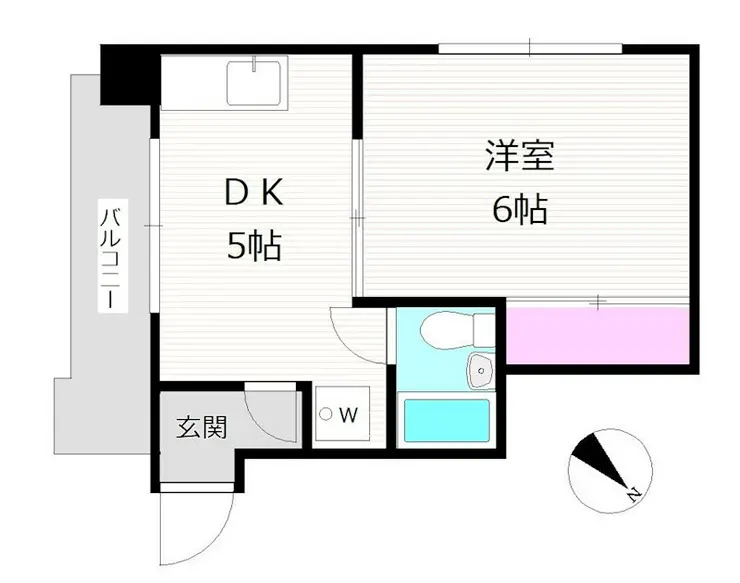 代々木伊藤ローヤルコーポ 4階階 間取り