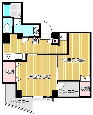 GRAN ENTRARE(2K/2階)の間取り写真