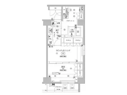 セジョリ墨田イーストIII(2K/8階)の間取り写真