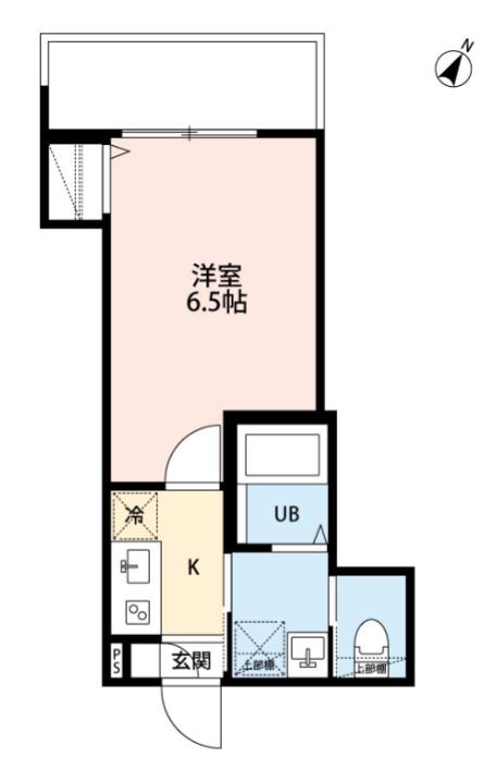 ROBOT HOME 東所沢IV(1K/2階)の間取り写真