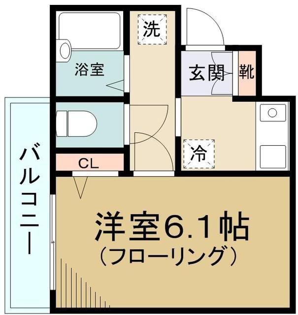 TSプレミール(1K/3階)の間取り写真