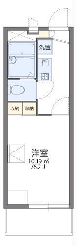 レオパレスエアフォルク(1K/3階)の間取り写真