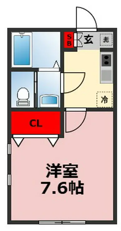 フォレストツインハウスN棟 2階階 間取り