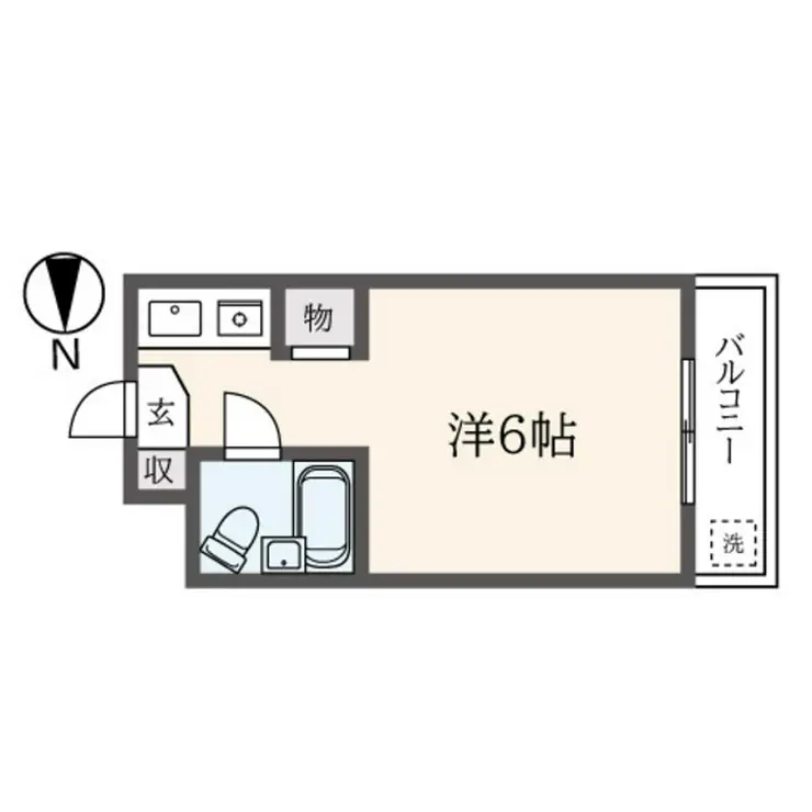エール久我山 3階階 間取り