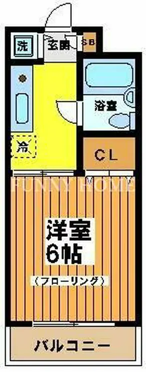 ドエル新光 2階階 間取り