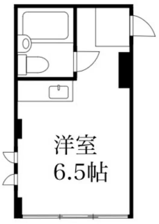 鶴田第一ビル 3階階 間取り