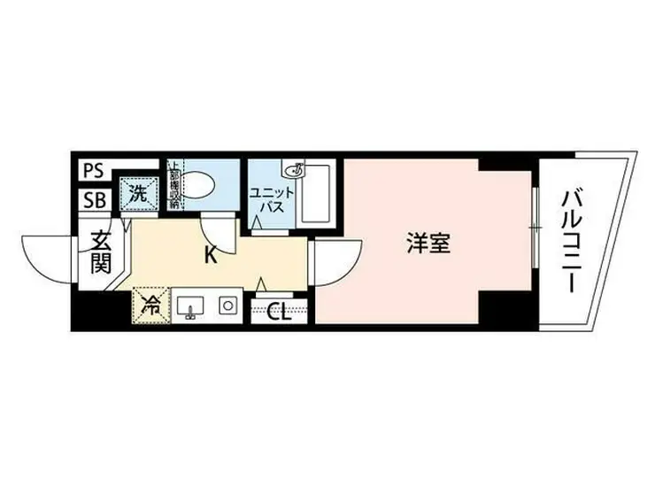 グランヴァン池袋西 8階階 間取り