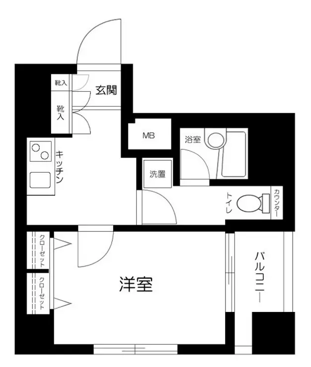 レアシス秋葉原 3階階 間取り