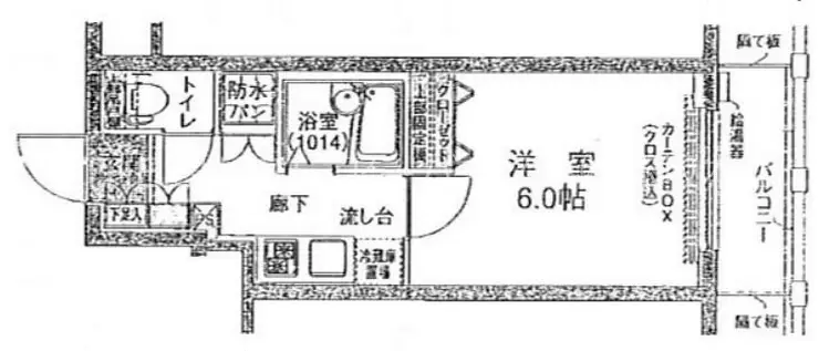 ドルチェ東京深川・壱番館 3階階 間取り