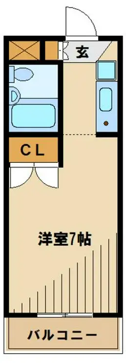 グリーンネスコート 3階階 間取り