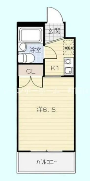 キャッスルマンション東林間 1階階 間取り