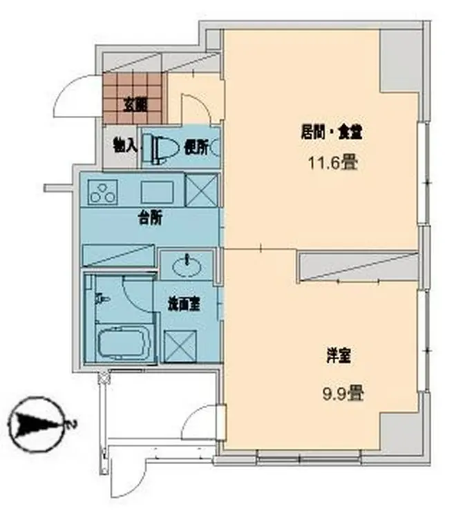 代官山プラザ 11階階 間取り
