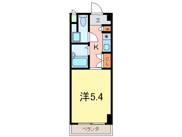 アート永和青木(1K/4階)の間取り写真