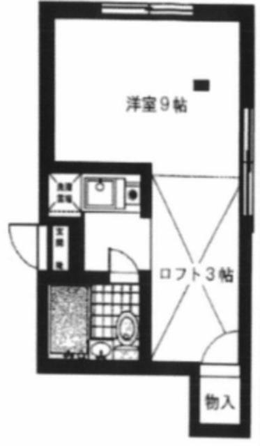 エクセル江古田(1K/1階)の間取り写真