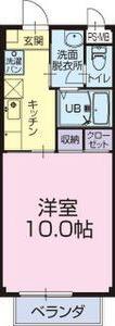 プランドールハイツ(1K/1階)の間取り写真