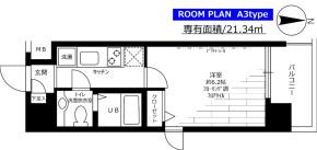 ステージグランデ新高円寺(1K/6階)の間取り写真