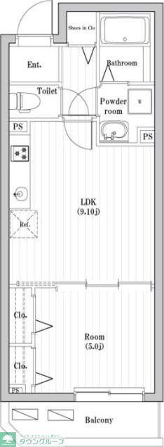 アーバンパーク成増II(1LDK/2階)の間取り写真